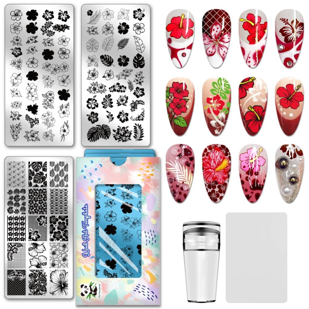 Nail Stamping Plate - Alat Template Seni Kuku DIY dari