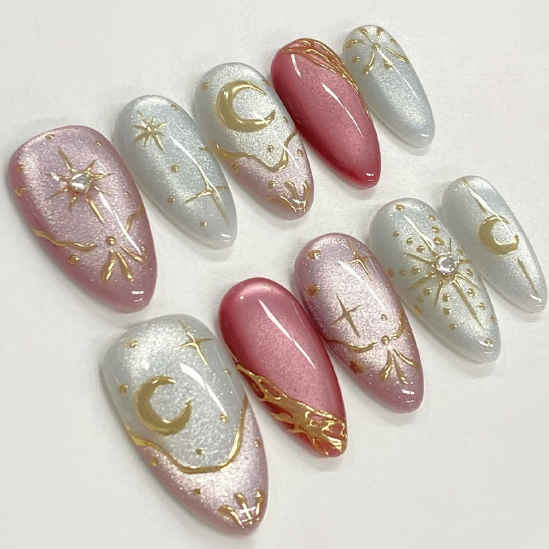 24pcs Gilded Starlight Stick o - Nail Art Overlay ulasan dan harga