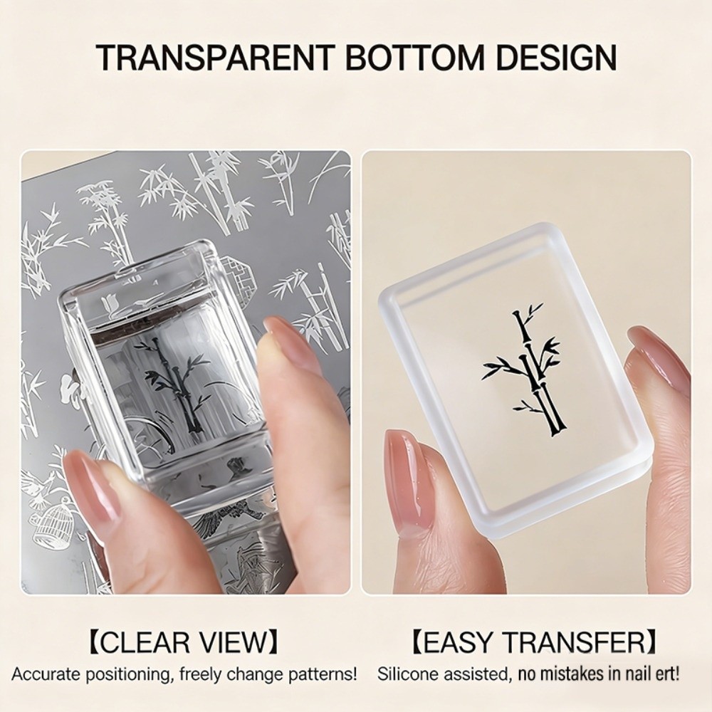 Pelat Stamping Kuku Transparan - Nail Stamping Plate ulasan dan harga