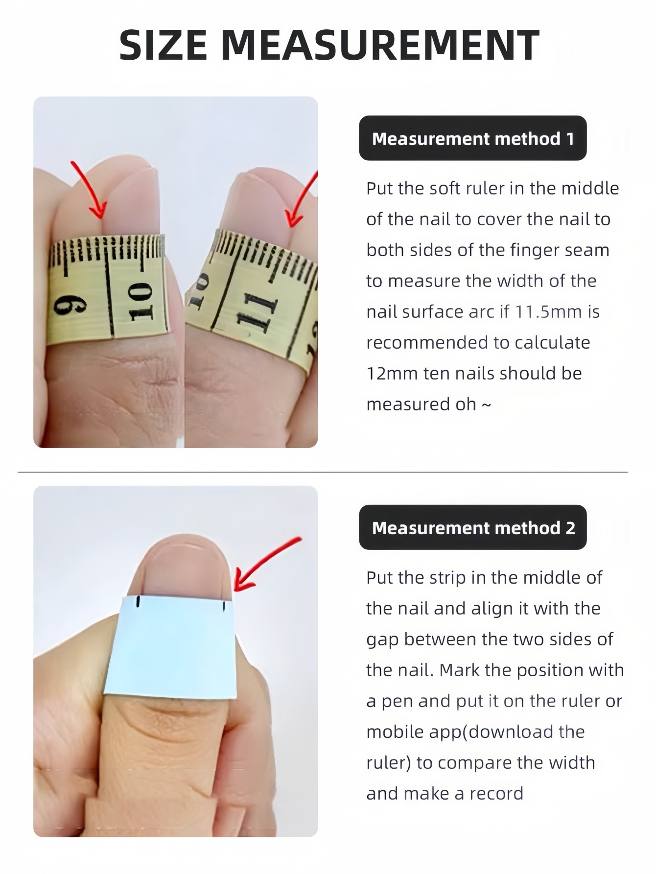 10 Buah Kuku Palsu Bentuk Almo - Nail Art Overlay ulasan dan harga