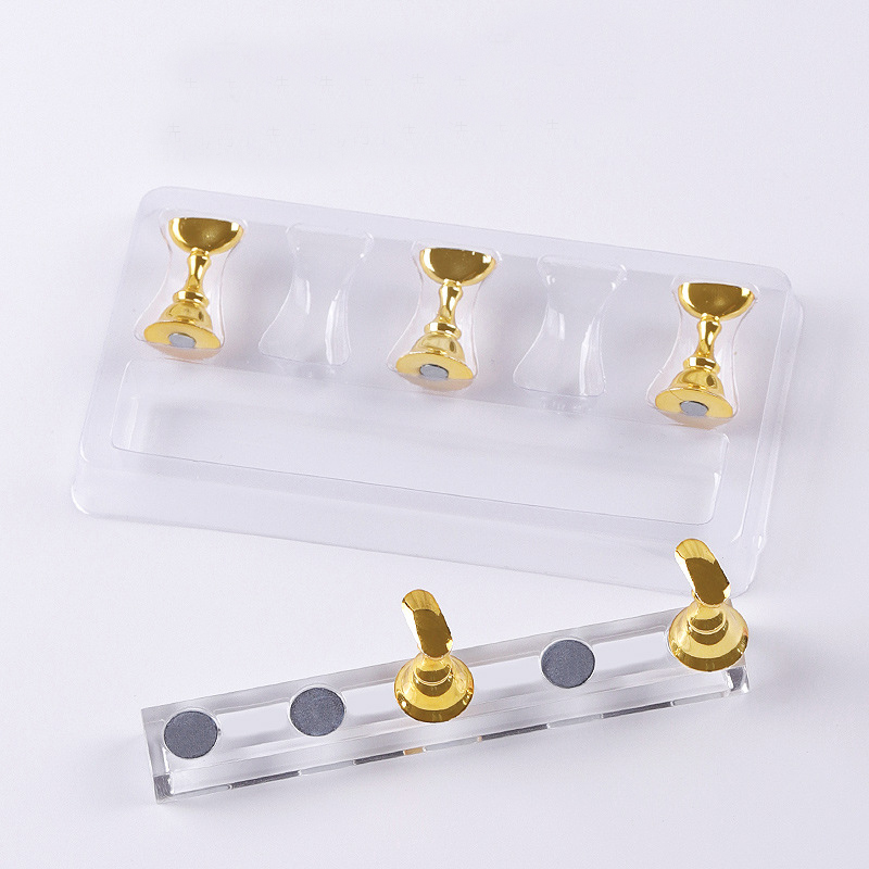 5/30 Buah/Set Tempat Kuku Magn - Nail Art Overlay ulasan dan harga