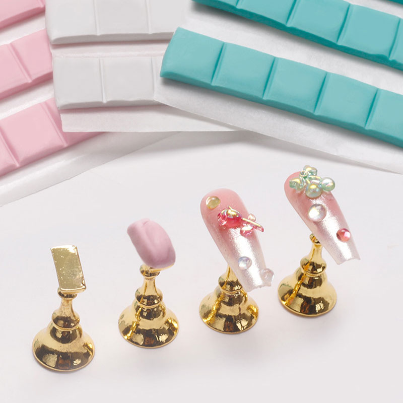 1 Pak Perekat Kuku Lem Tanah L - Nail Art Overlay ulasan dan harga