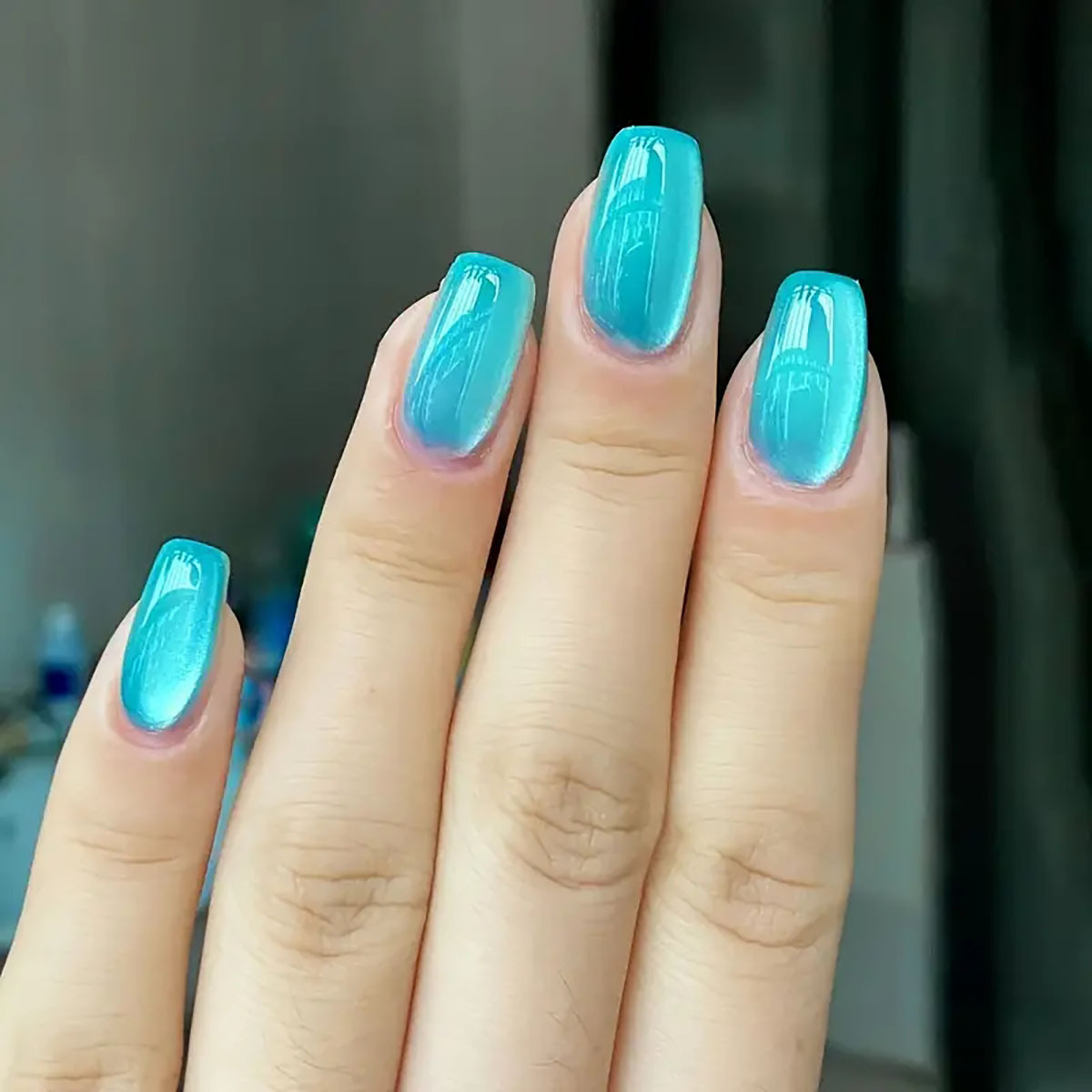 Kuku palsu balet persegi pende - Nail Art Overlay ulasan dan harga