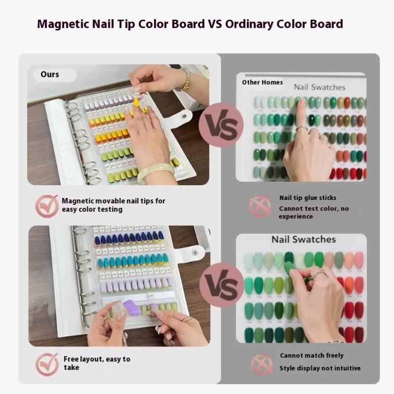 48/96/144/192 Warna Buku Sampe - Nail Art Overlay ulasan dan harga