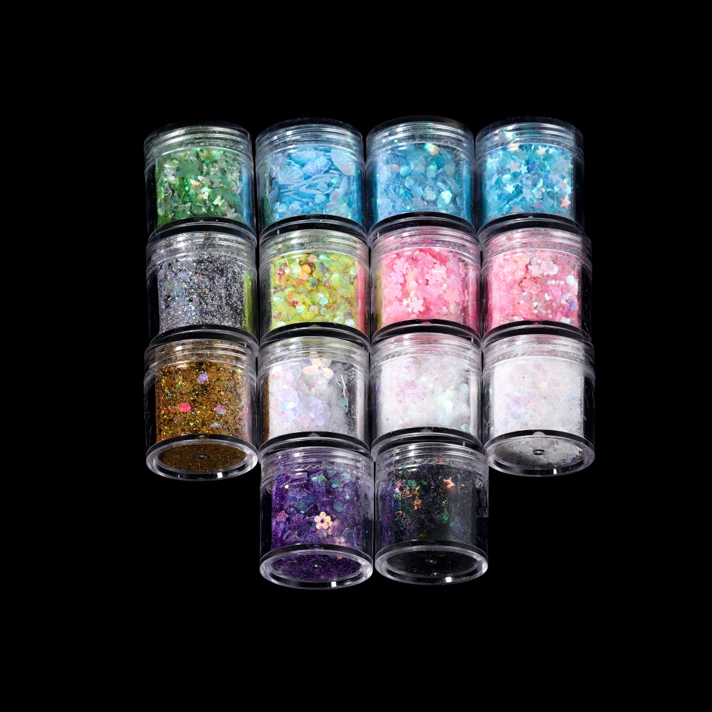 10 Ml/Box Glitter Epoksi Resin - Nail Art Overlay ulasan dan harga