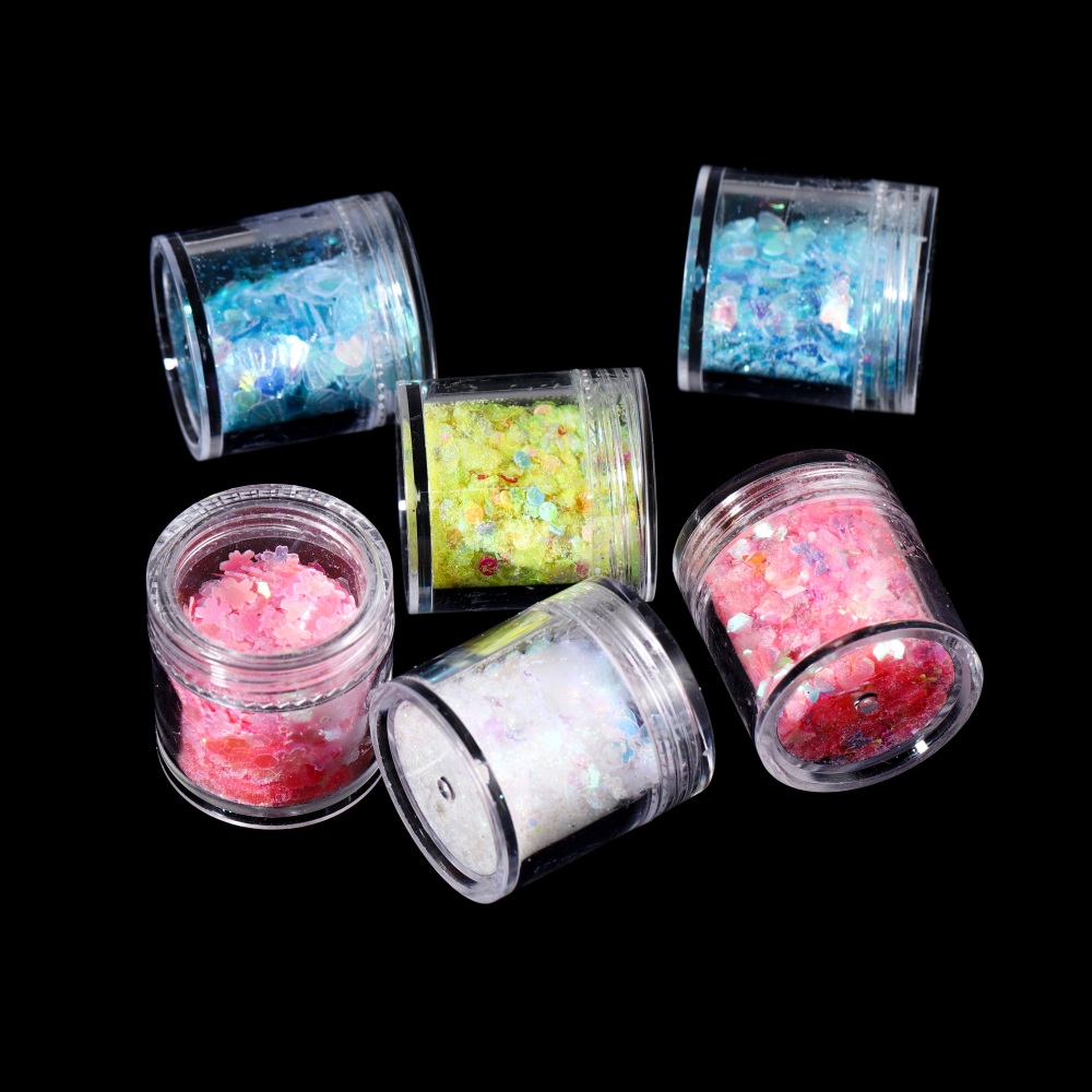 10 Ml/Box Glitter Epoksi Resin - Nail Art Overlay ulasan dan harga