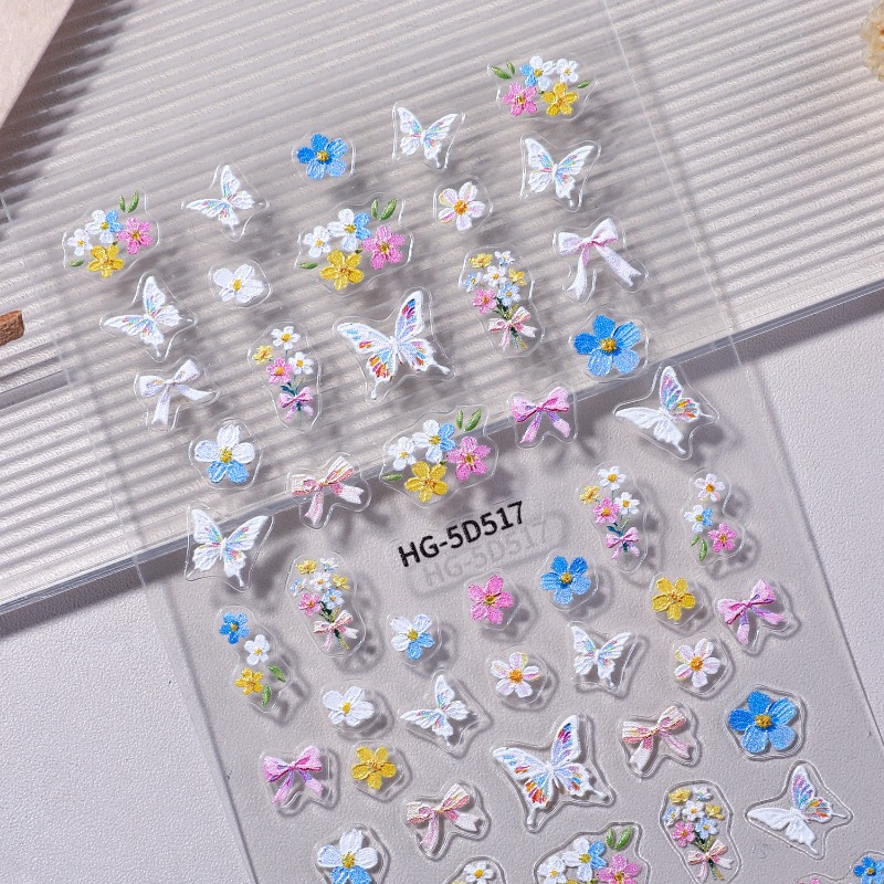 Dekorasi Kuku Kelopak Bunga Be - Nail Art Home Service ulasan dan harga