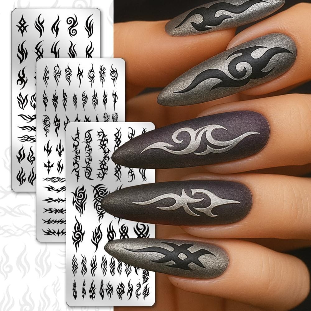 3pcs Plat Stamping Kuku Gaya T - Nail Stamping Plate ulasan dan harga