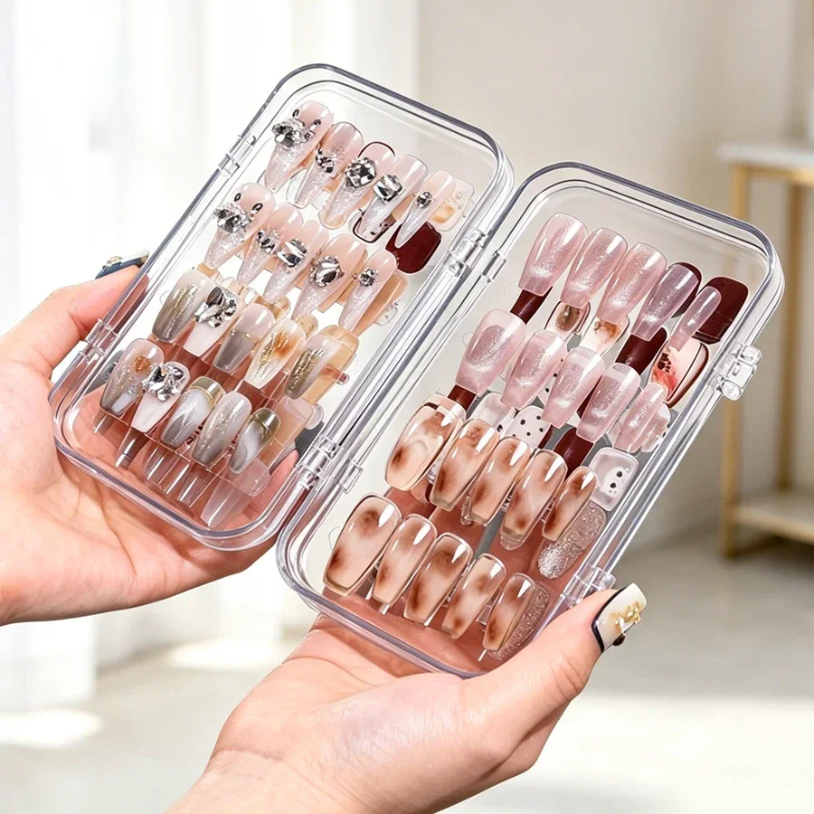 Kotak Penyimpanan Kuku Lipat T - Nail Art Overlay ulasan dan harga