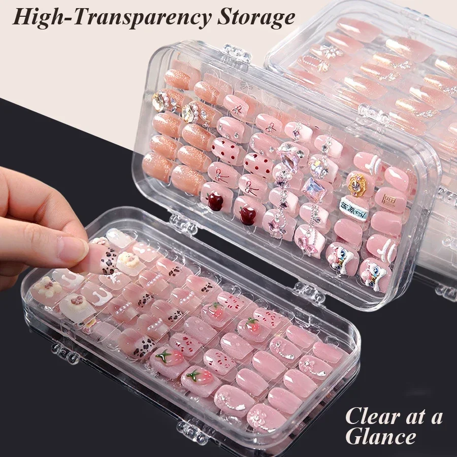 Kotak Penyimpanan Kuku Lipat T - Nail Art Overlay ulasan dan harga